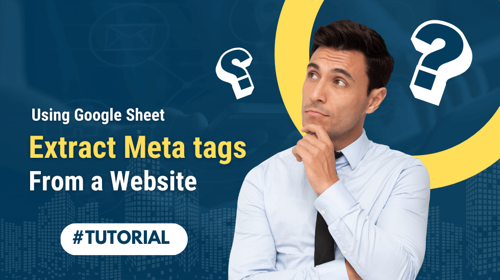 Using Google Sheet Extract Meta tags From a Website